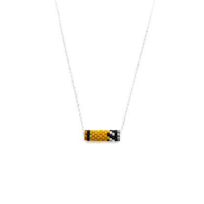 American Goldfinch Tube Necklace