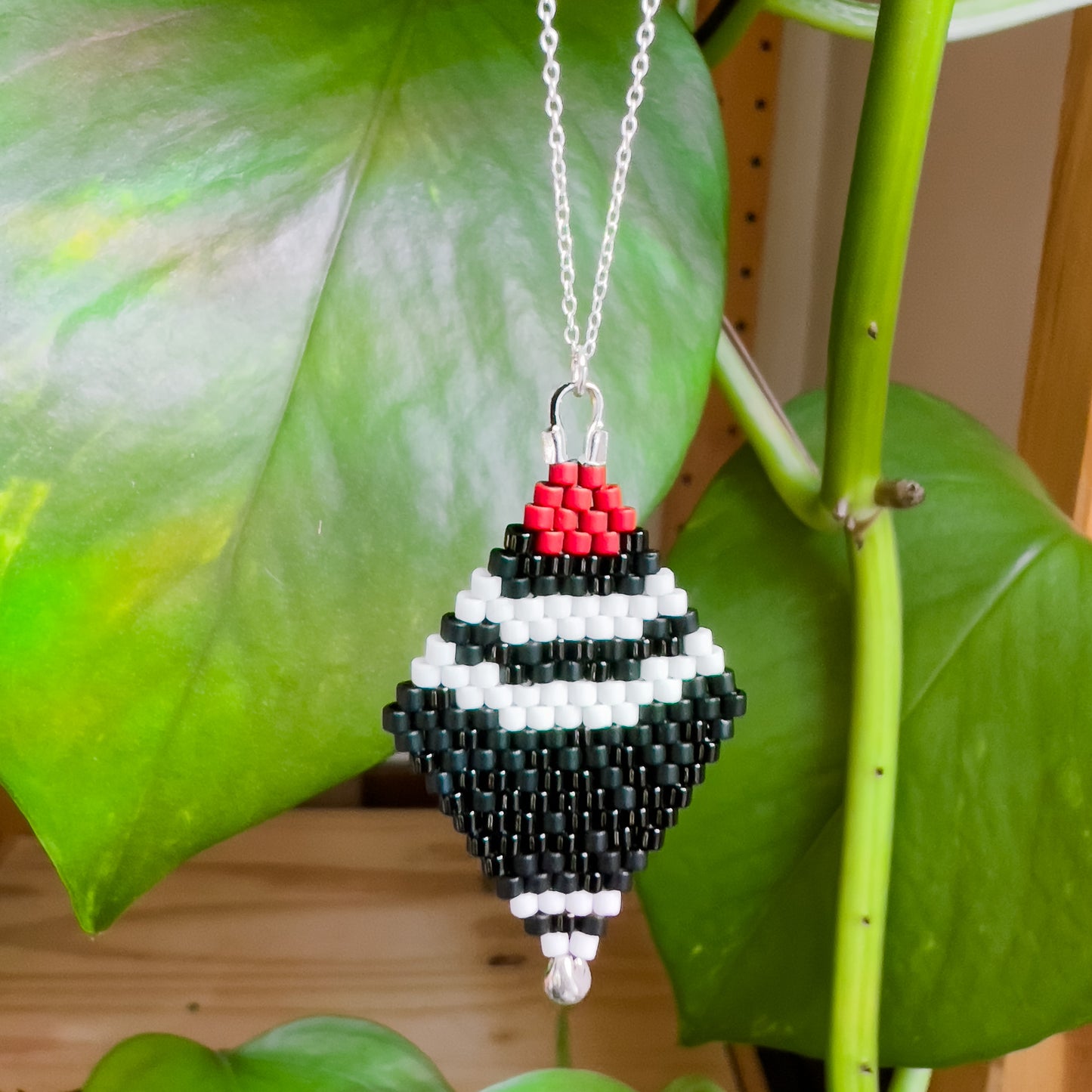 Pileated Woodpecker Necklace